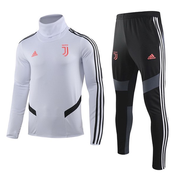 Trainingsanzug Juventus 2019-20 Pink Weiß Schwarz Fussballtrikots Günstig